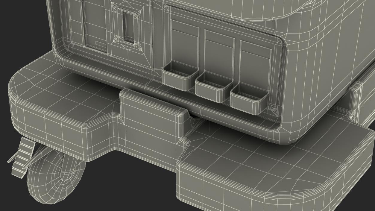 3D model Transmedics Organ Care System with Heart