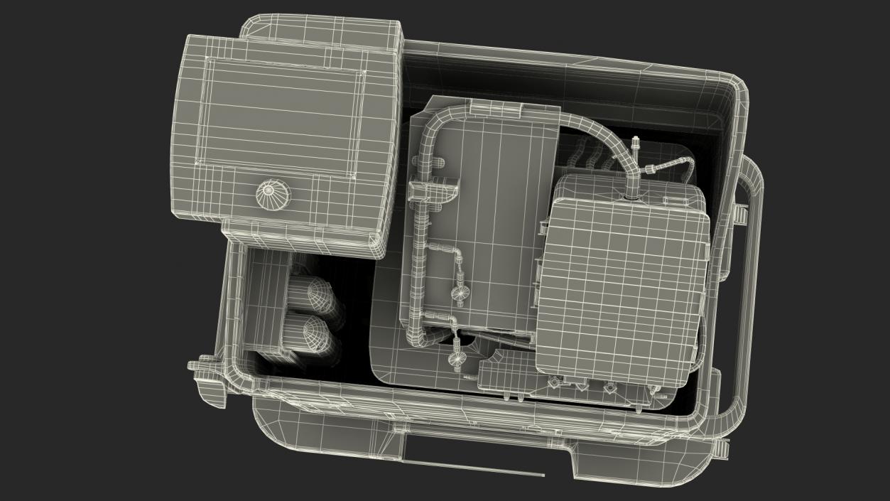 3D model Transmedics Organ Care System with Heart