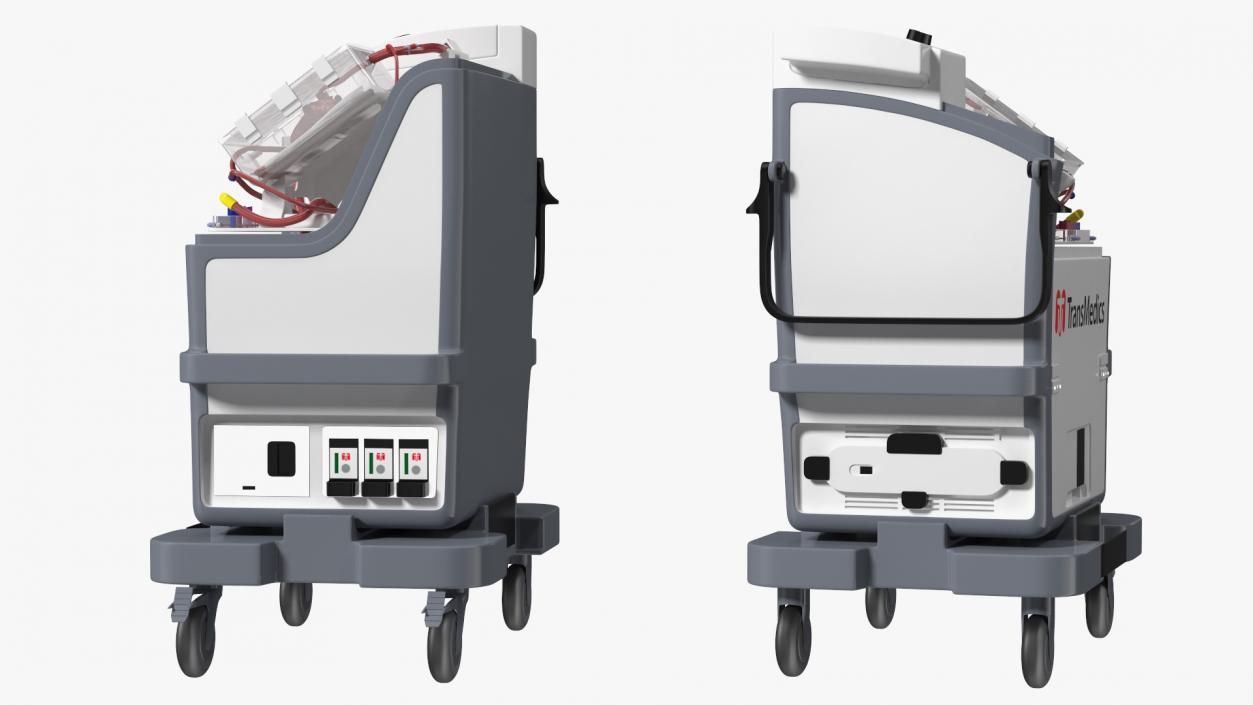 3D model Transmedics Organ Care System with Heart