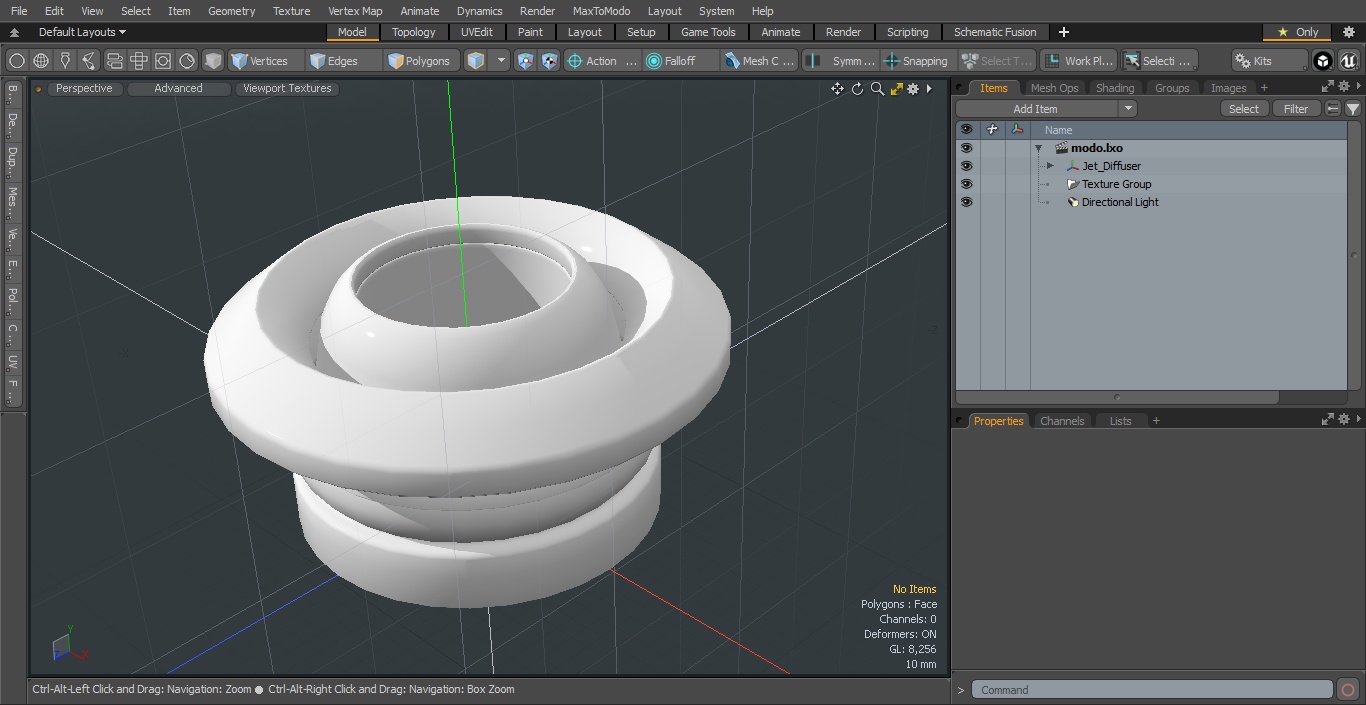 Jet Diffuser 3D