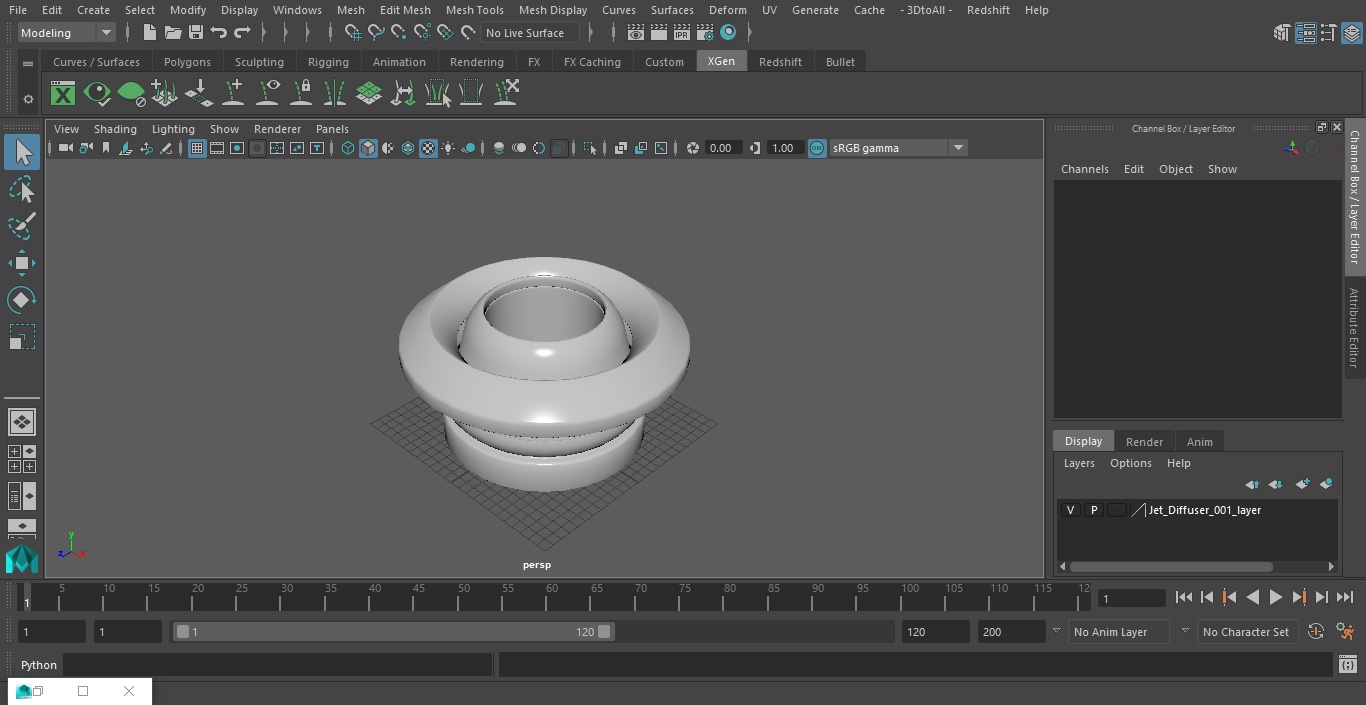 Jet Diffuser 3D