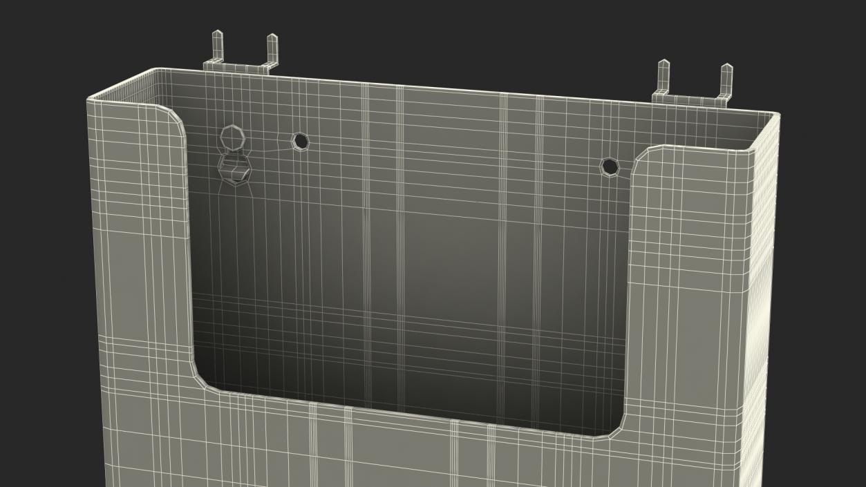 3D model Slatwall Accessories