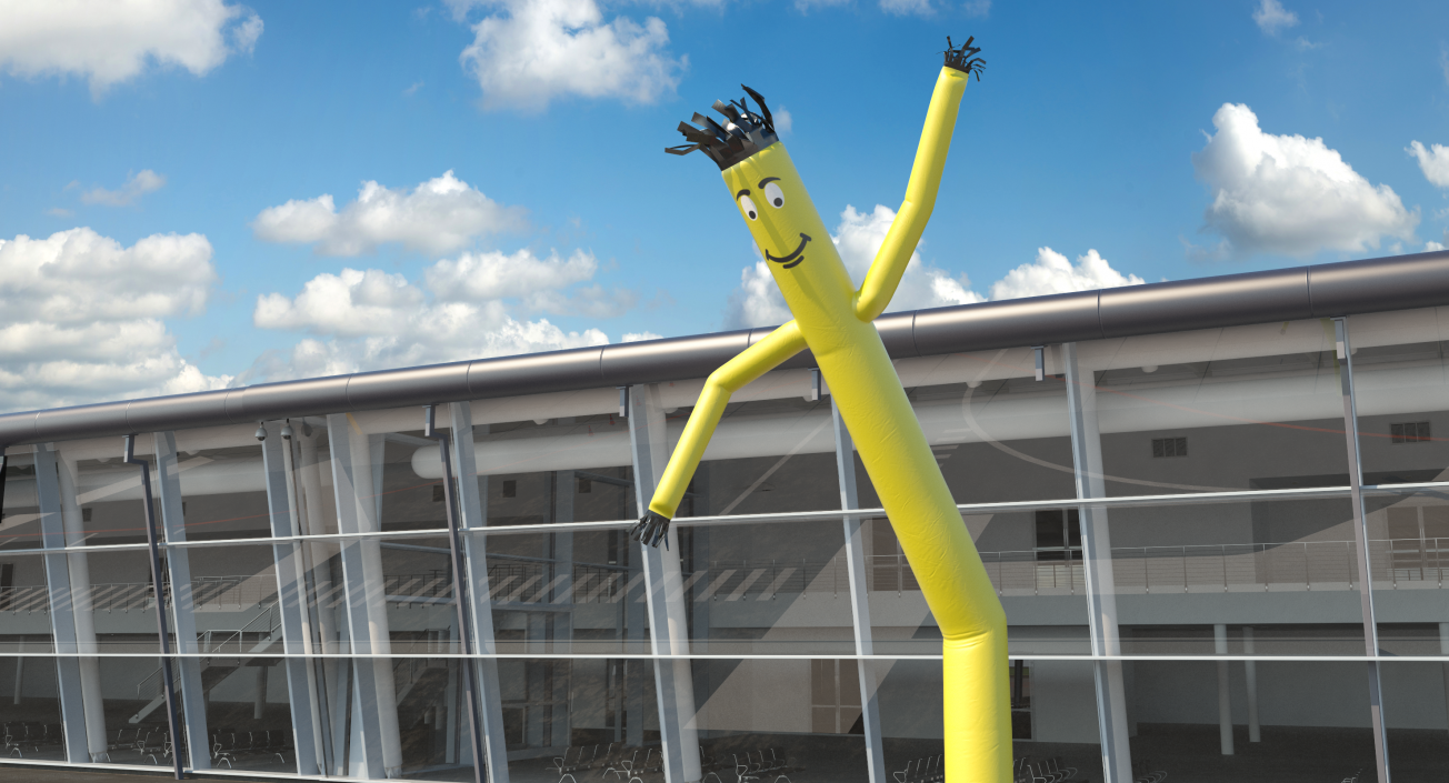 3D Skydancer Advertising Inflatable Tube Men