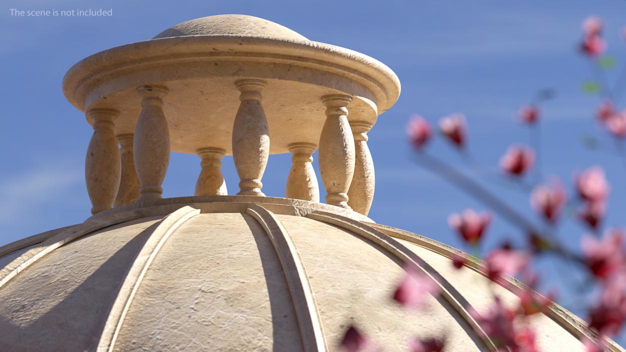 3D model Stone Dome