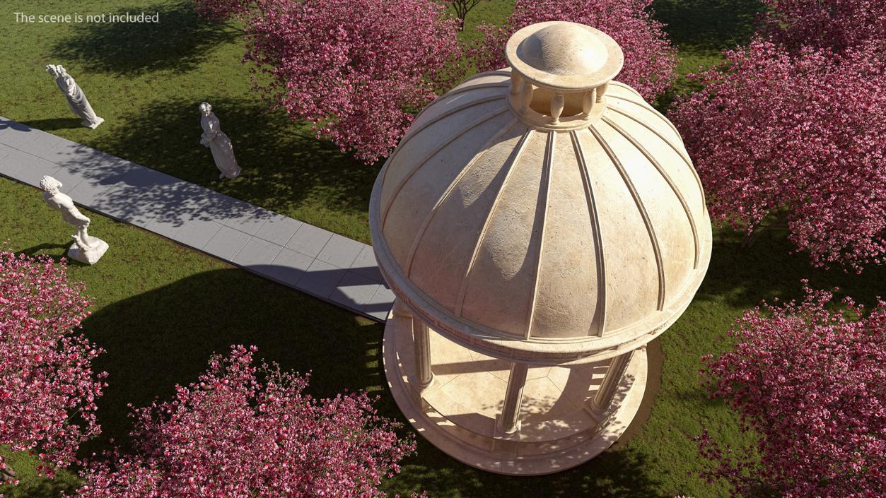 3D model Stone Dome