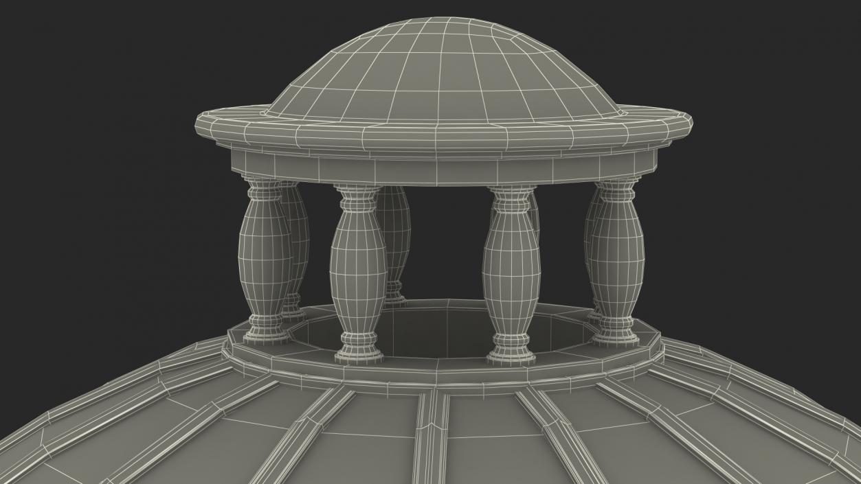 3D model Stone Dome