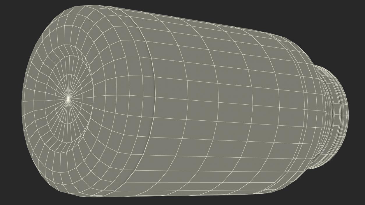 3D Brain Elevate 120 Vcaps Container model