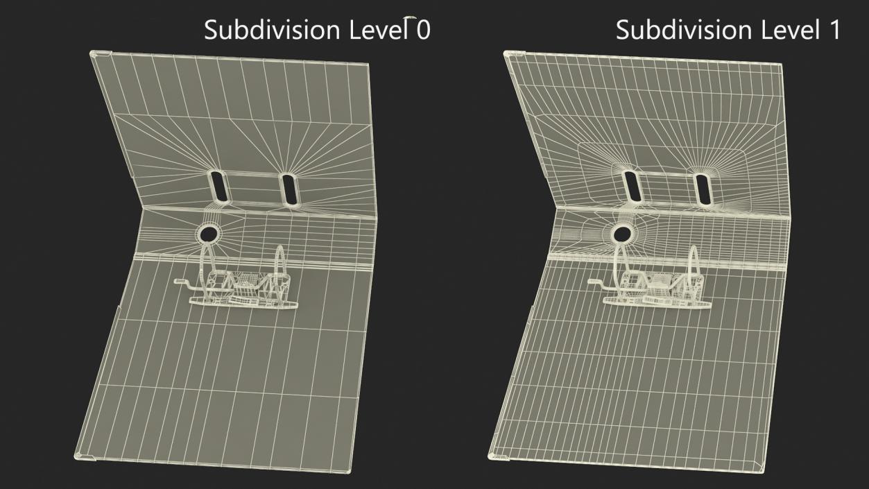 Heavy Duty Easy Open 2 Ring Binder 3D model