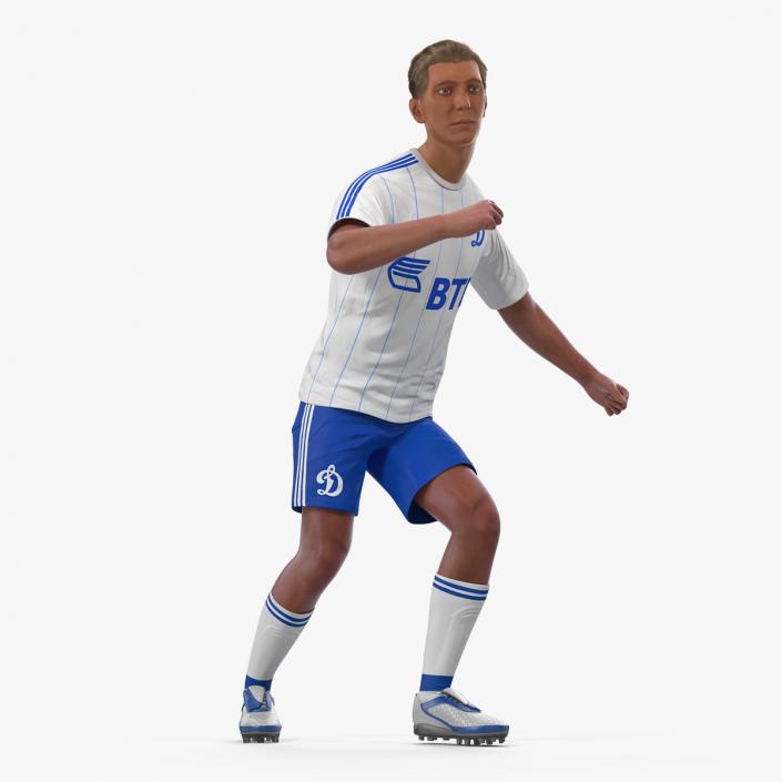 3D Soccer or Football Player Dynamo Rigged 2