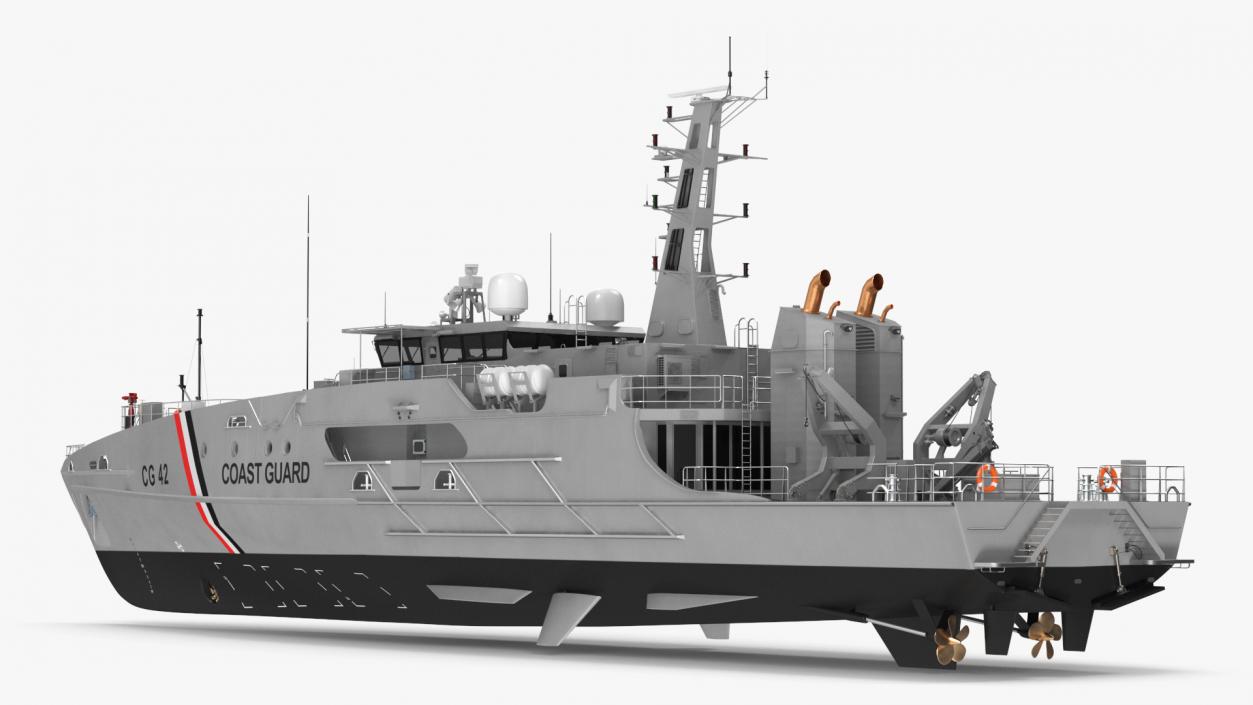 Patrol Boat TTS Scarborough CG42 3D