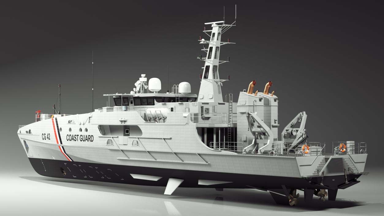 Patrol Boat TTS Scarborough CG42 3D