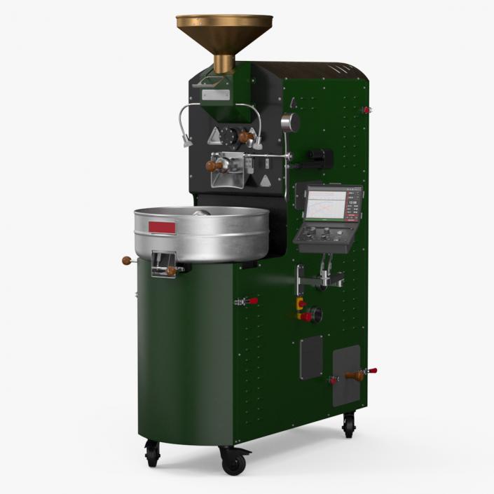 3D Coffee Roaster Machine Green model