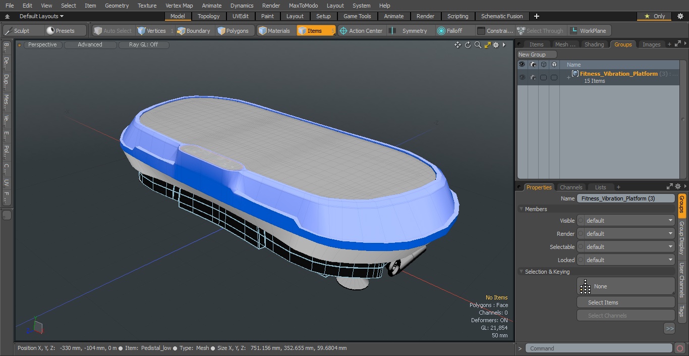 3D Fitness Vibration Platform