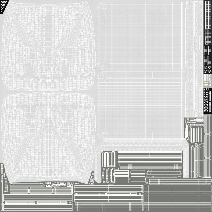 Voting Table with Partition 3D