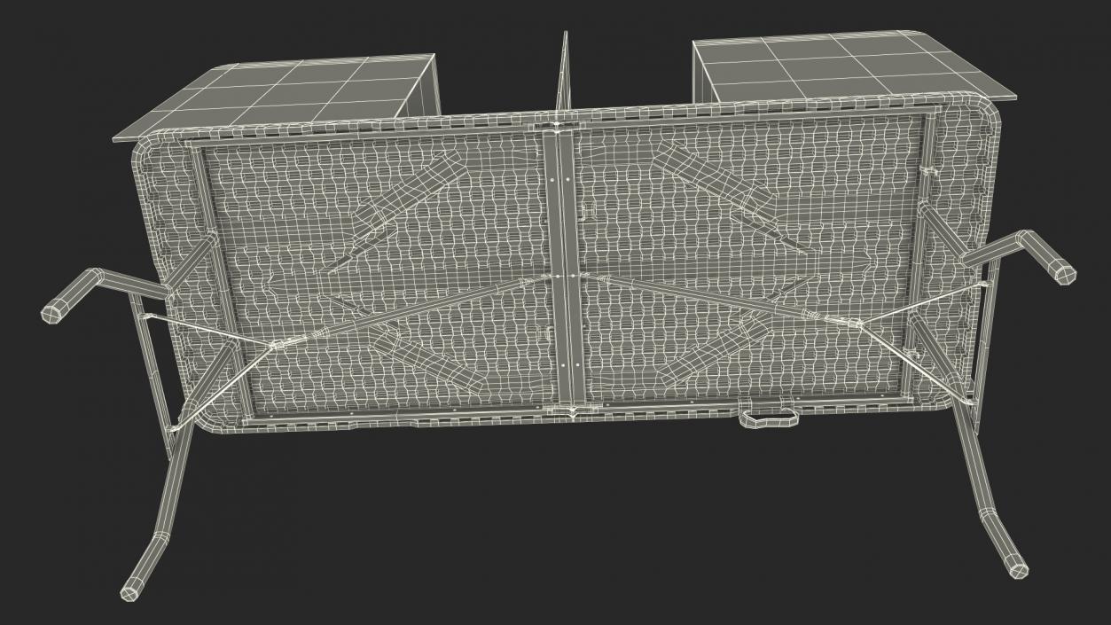 Voting Table with Partition 3D