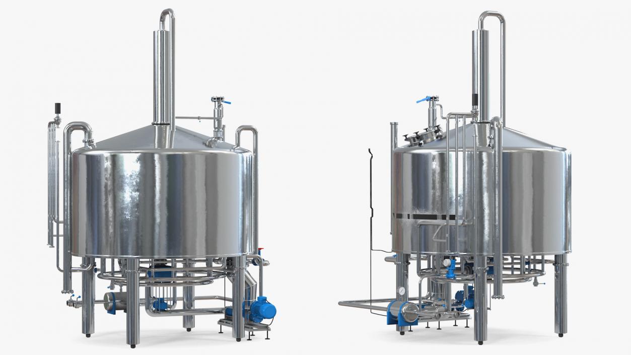 Whisky Distillation Equipment 3D model