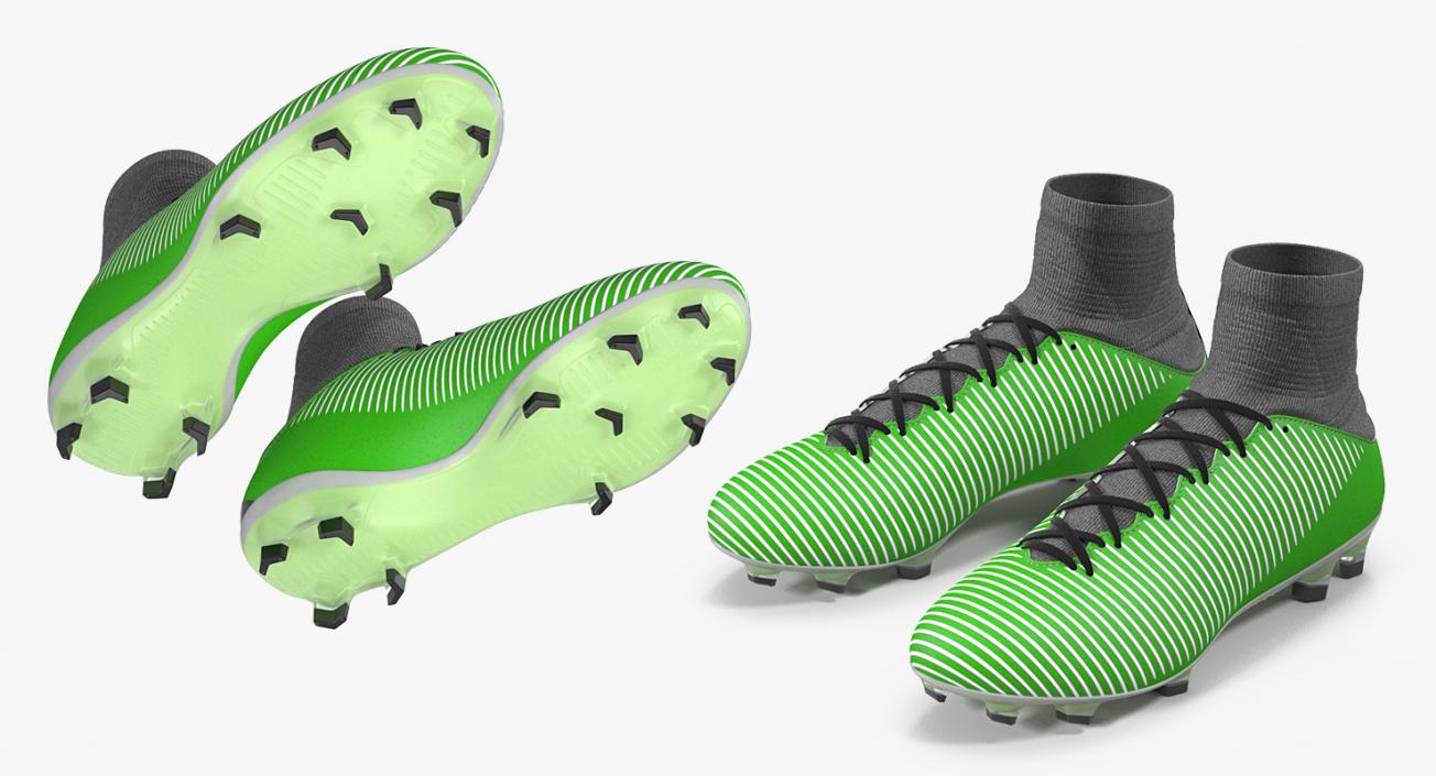 3D Football Cleats Generic model