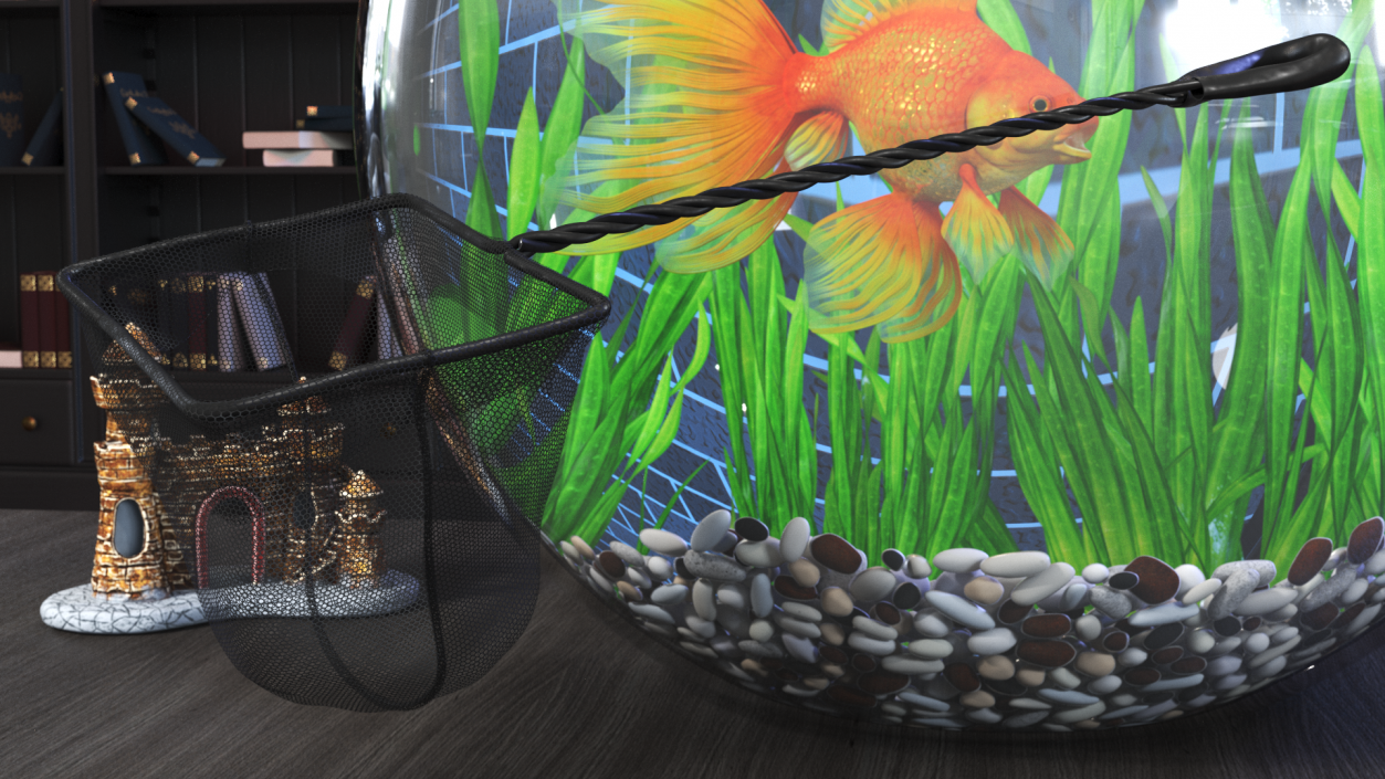 3D Fish Net for Pet Fish