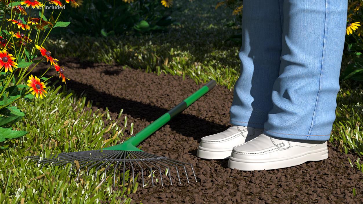 Leaf Rake 3D model