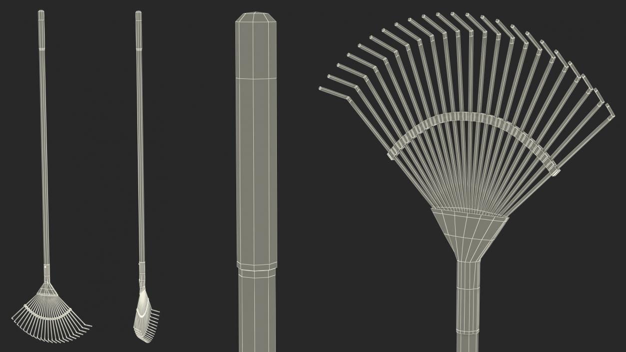 Leaf Rake 3D model