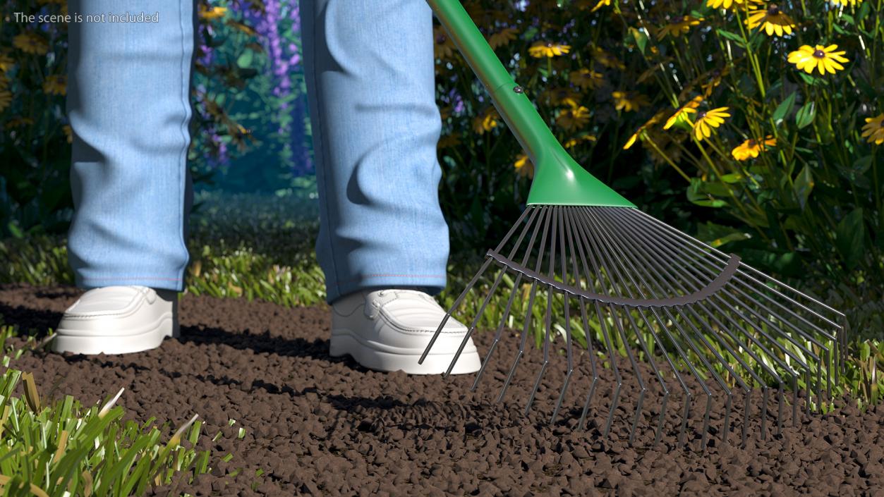 Leaf Rake 3D model