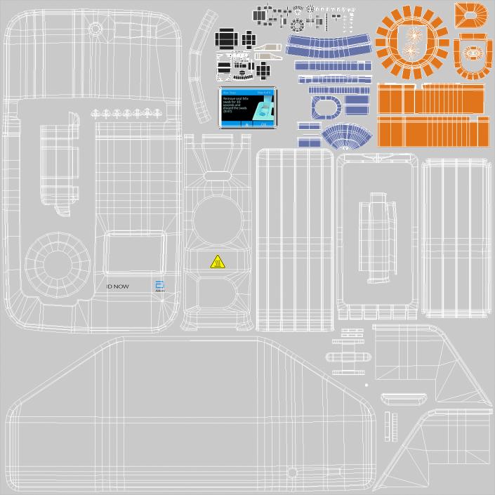 Abbott ID NOW Machine Conduct COVID19 Sample Test 3D model