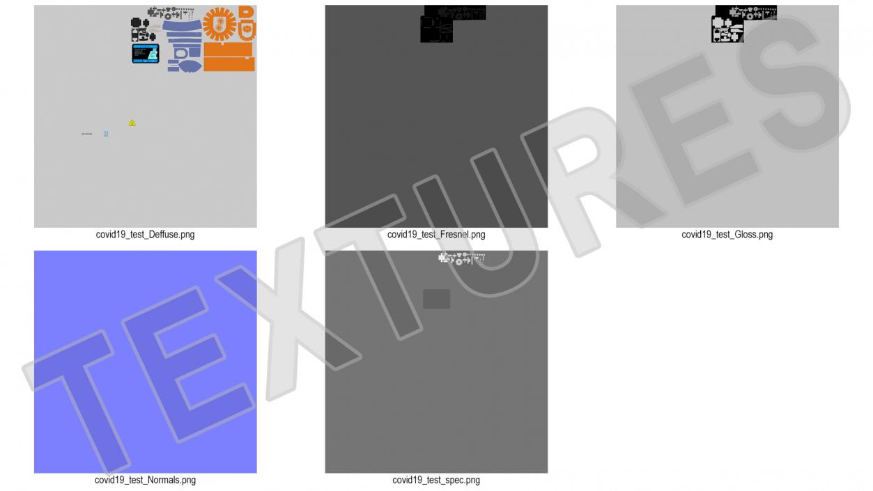 Abbott ID NOW Machine Conduct COVID19 Sample Test 3D model