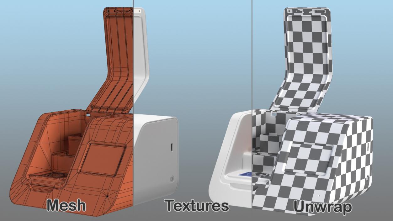 Abbott ID NOW Machine Conduct COVID19 Sample Test 3D model