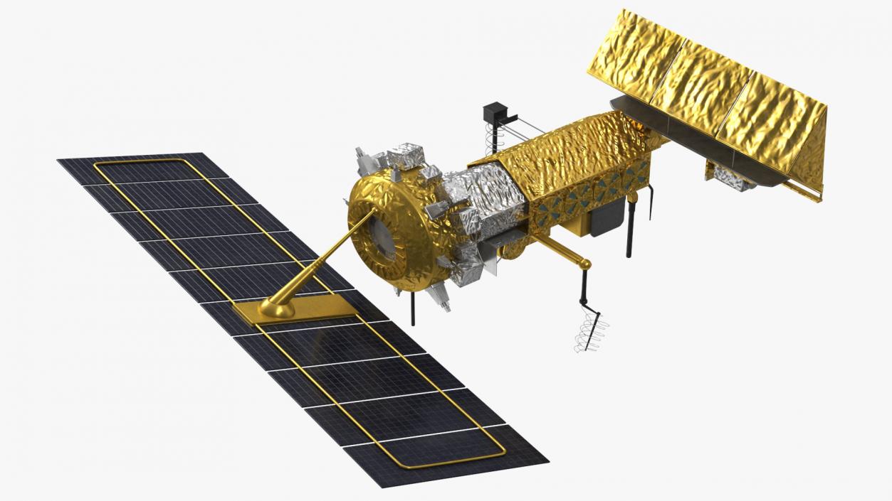 Weather Satellite NOAA 3D