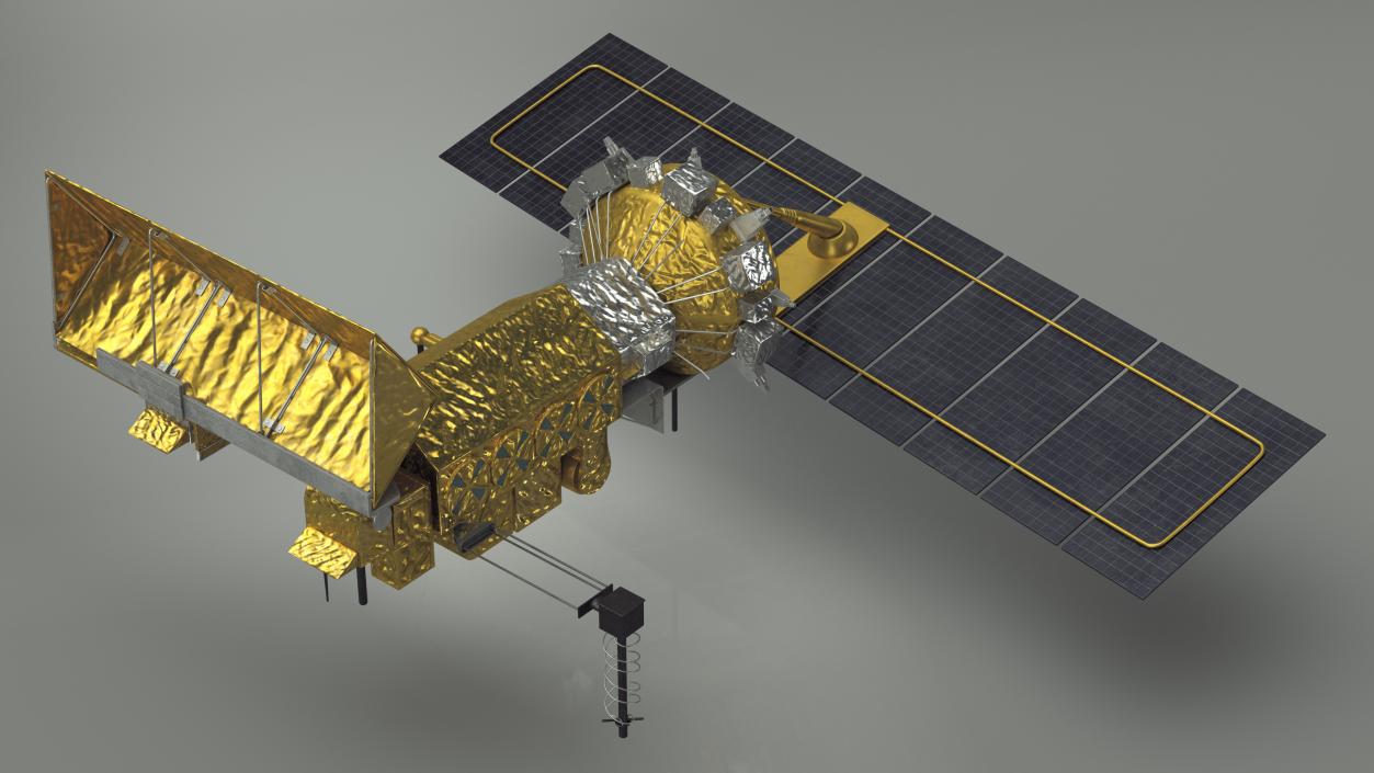 Weather Satellite NOAA 3D