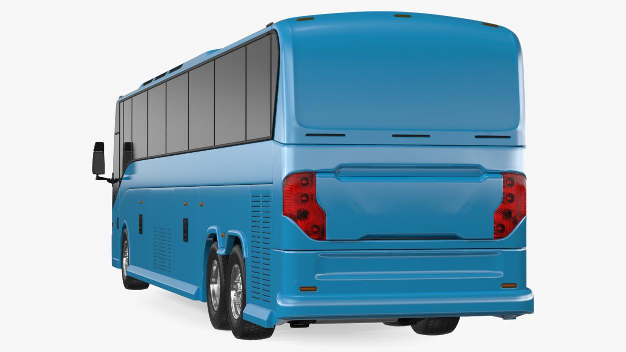 3D model Charter Bus Exterior Only