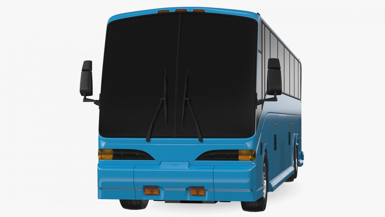 3D model Charter Bus Exterior Only