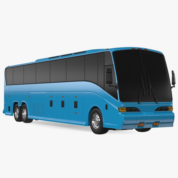 3D model Charter Bus Exterior Only