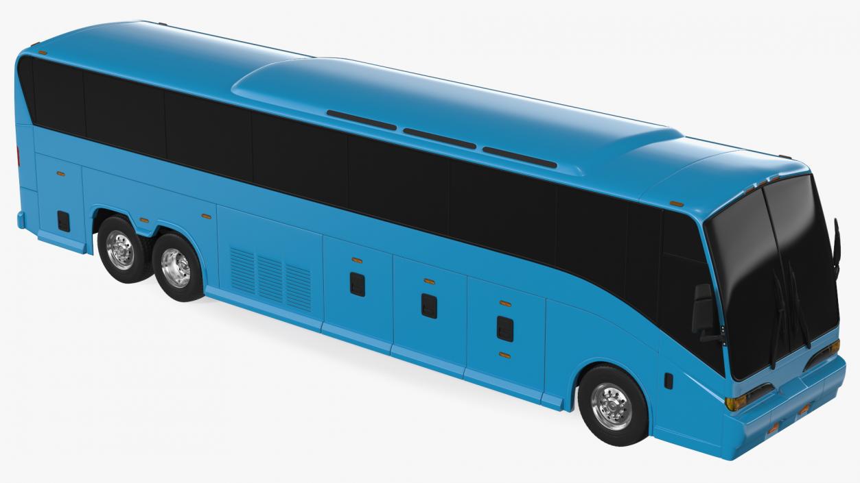 3D model Charter Bus Exterior Only