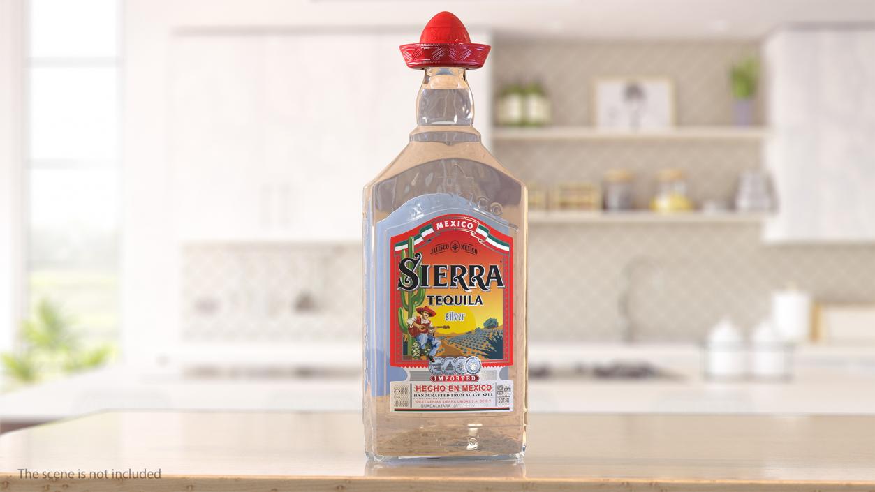 3D Sierra Tequila Silver