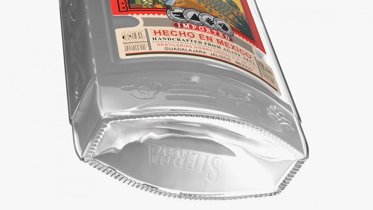 3D Sierra Tequila Silver