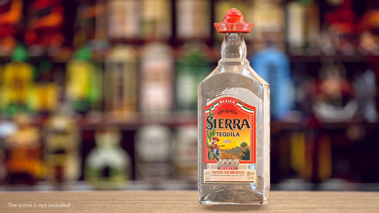 3D Sierra Tequila Silver