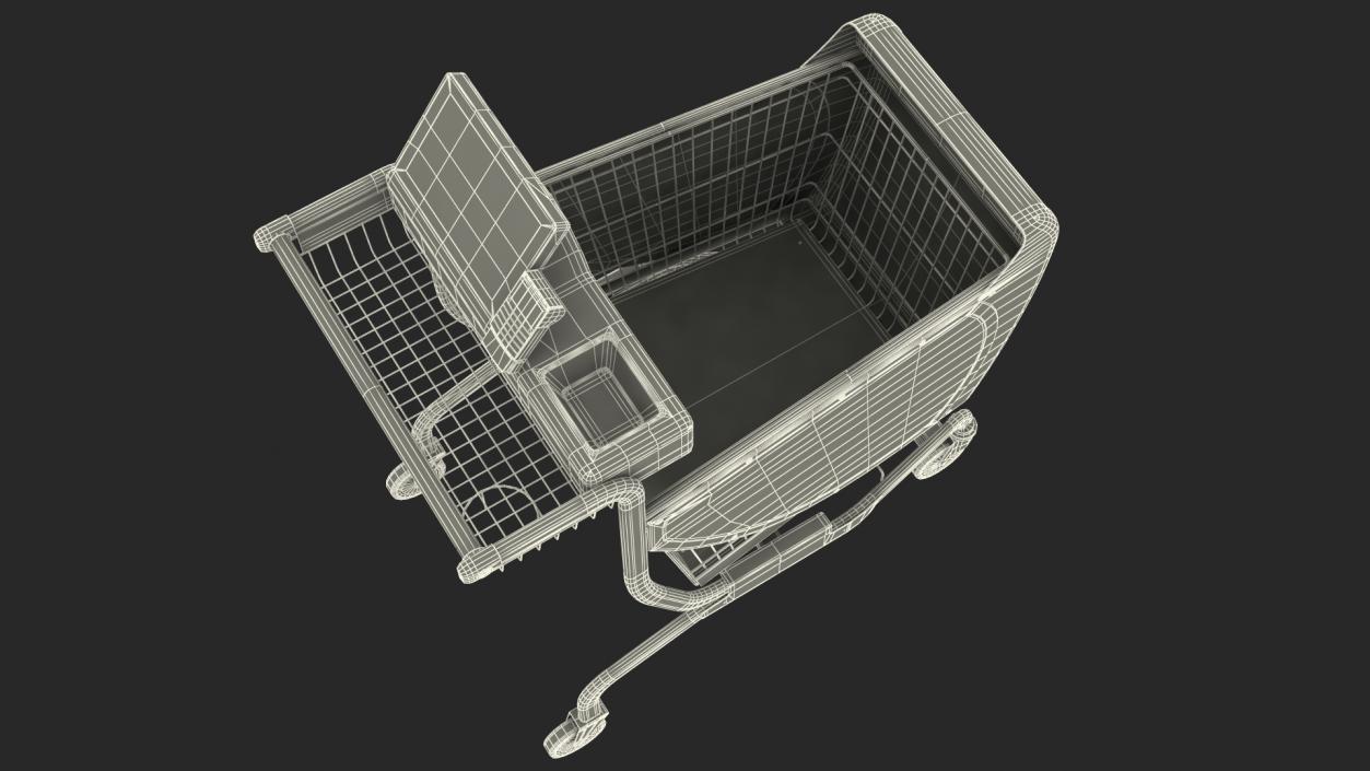 Smart Shopping Cart 3D model