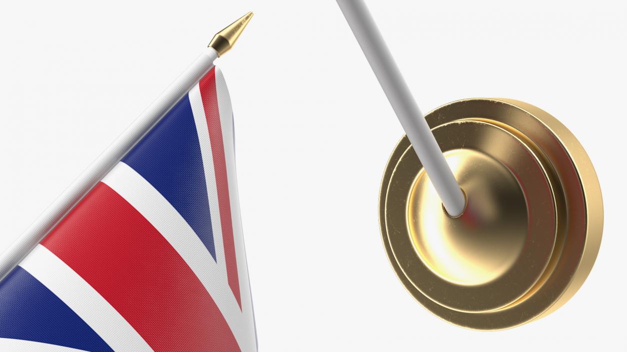 Wall Flag United Kingdom 3D model