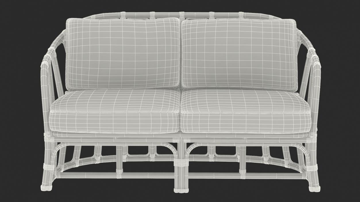 3D Bamboo Furniture  Collection model