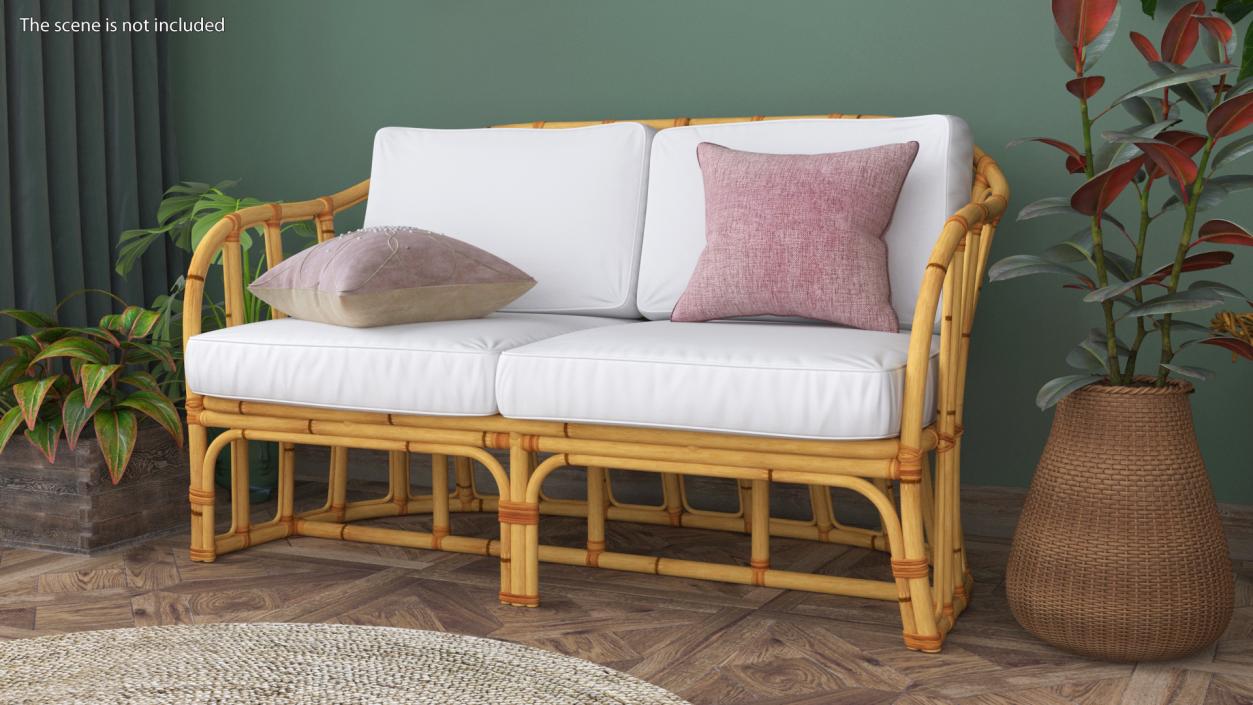 3D Bamboo Furniture  Collection model