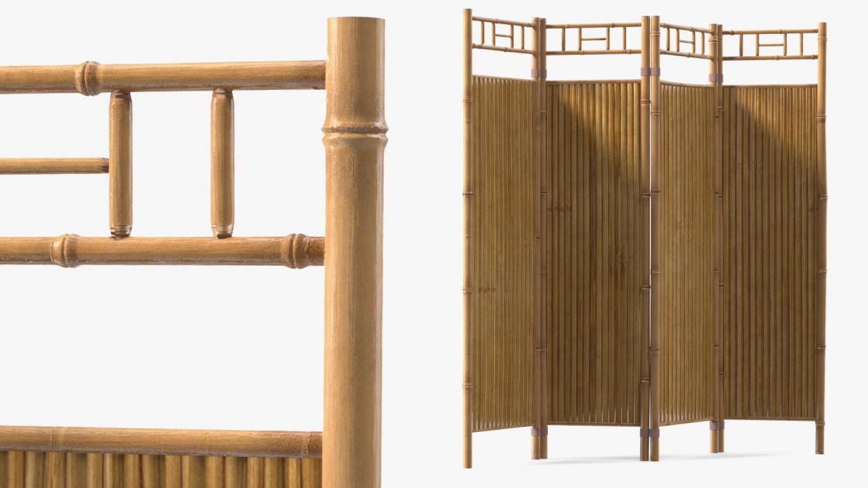 3D Bamboo Furniture  Collection model