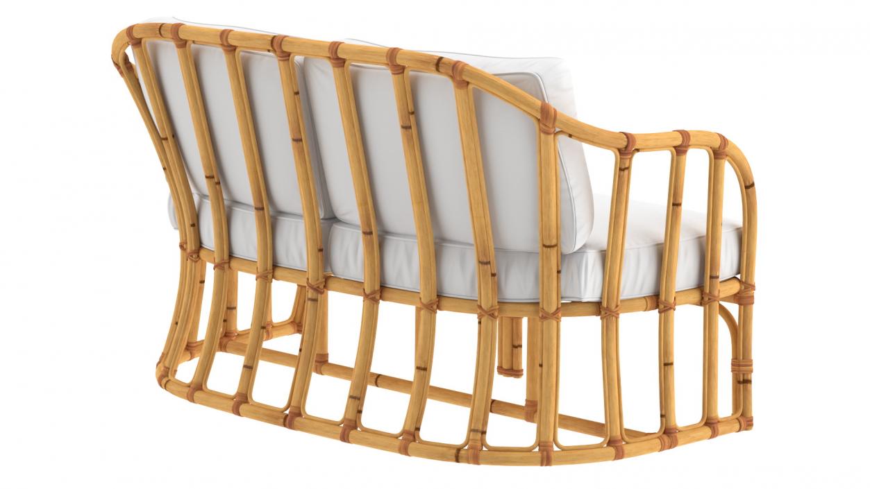 3D Bamboo Furniture  Collection model