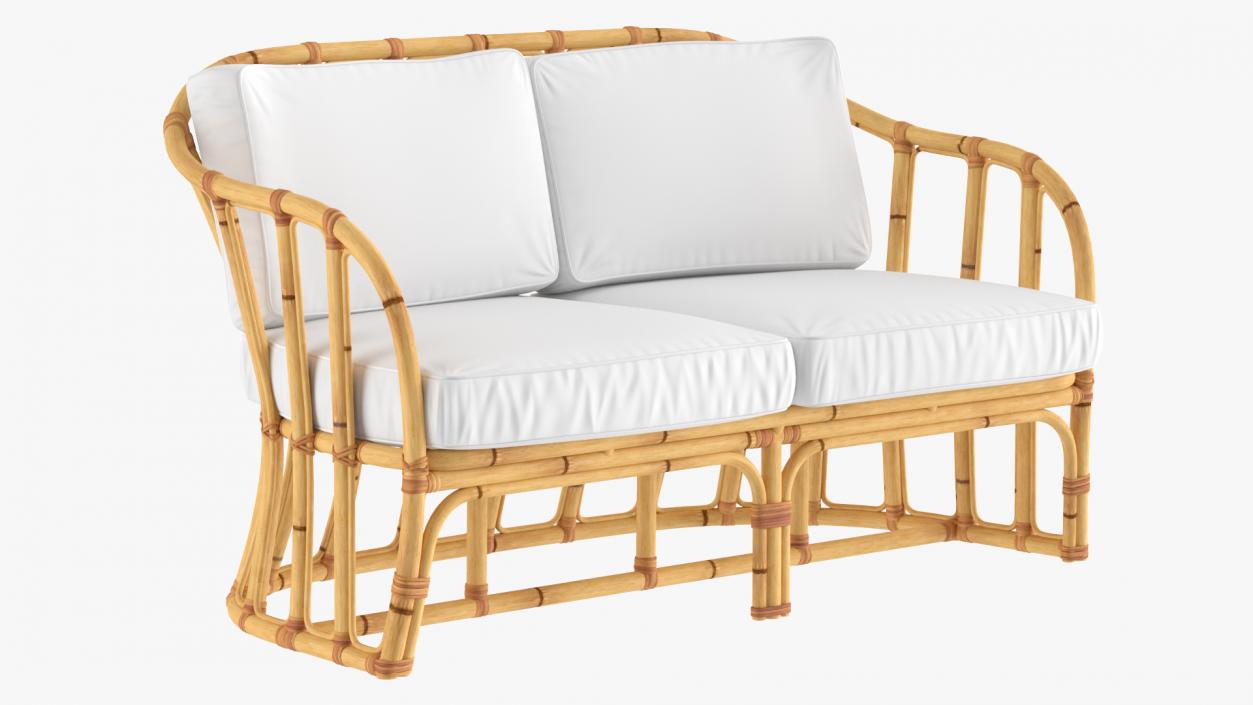 3D Bamboo Furniture  Collection model