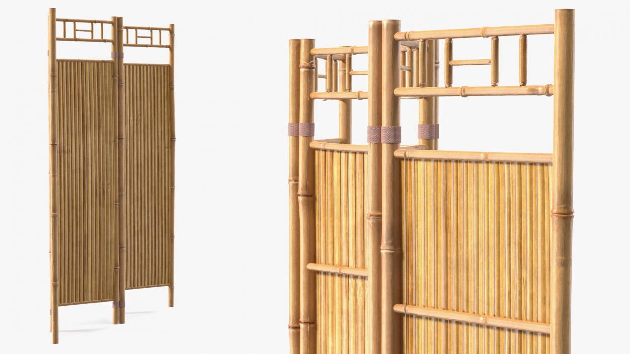 3D Bamboo Furniture  Collection model