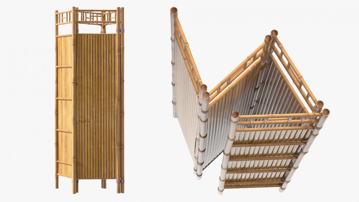 3D Bamboo Furniture  Collection model