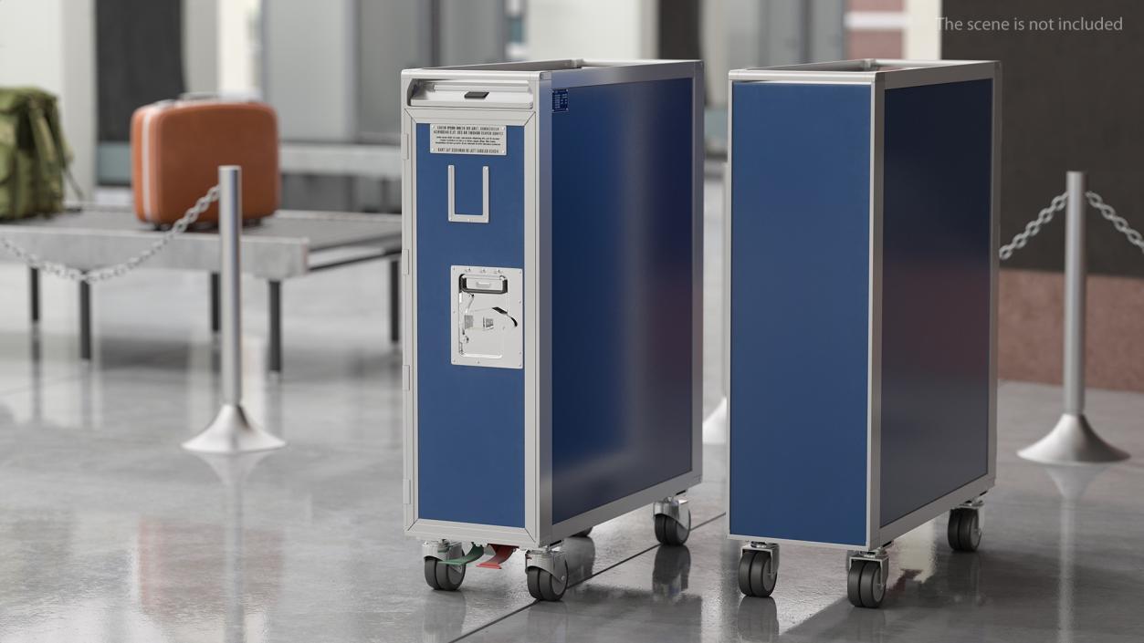 3D Full Size Aviation Trolley