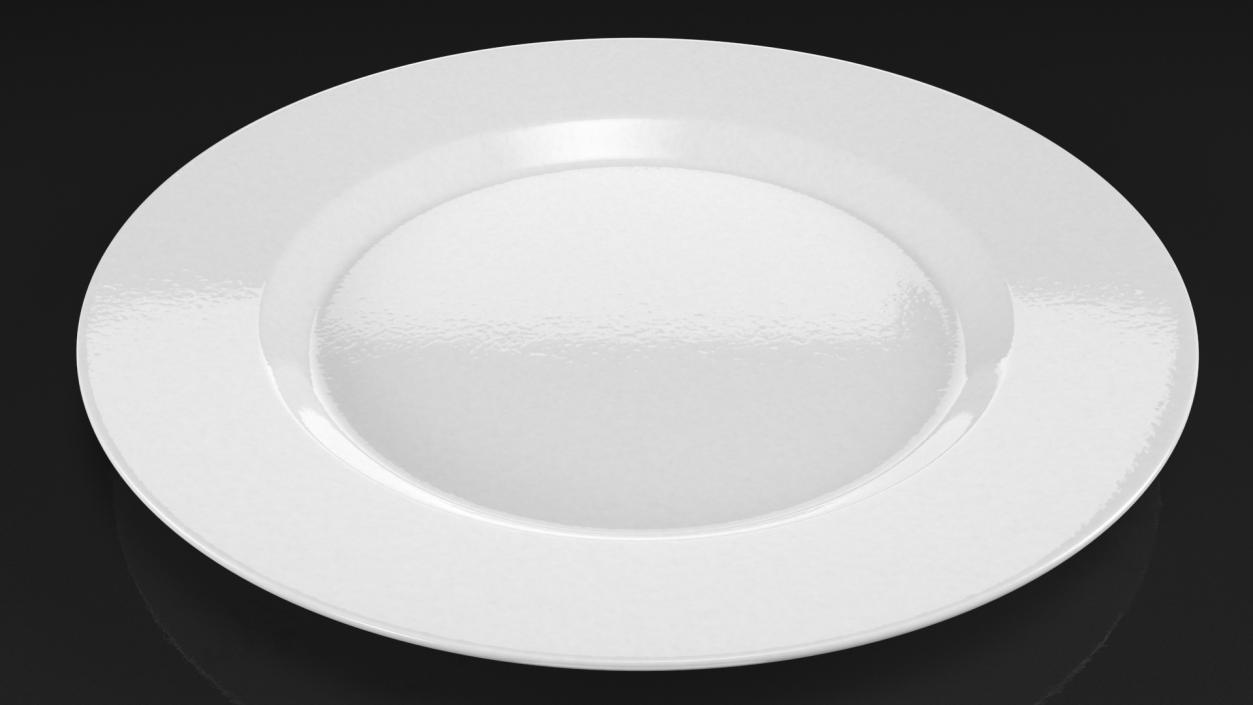 3D Empty Plate