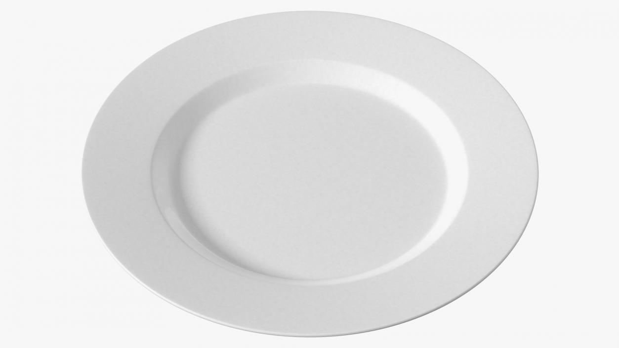 3D Empty Plate