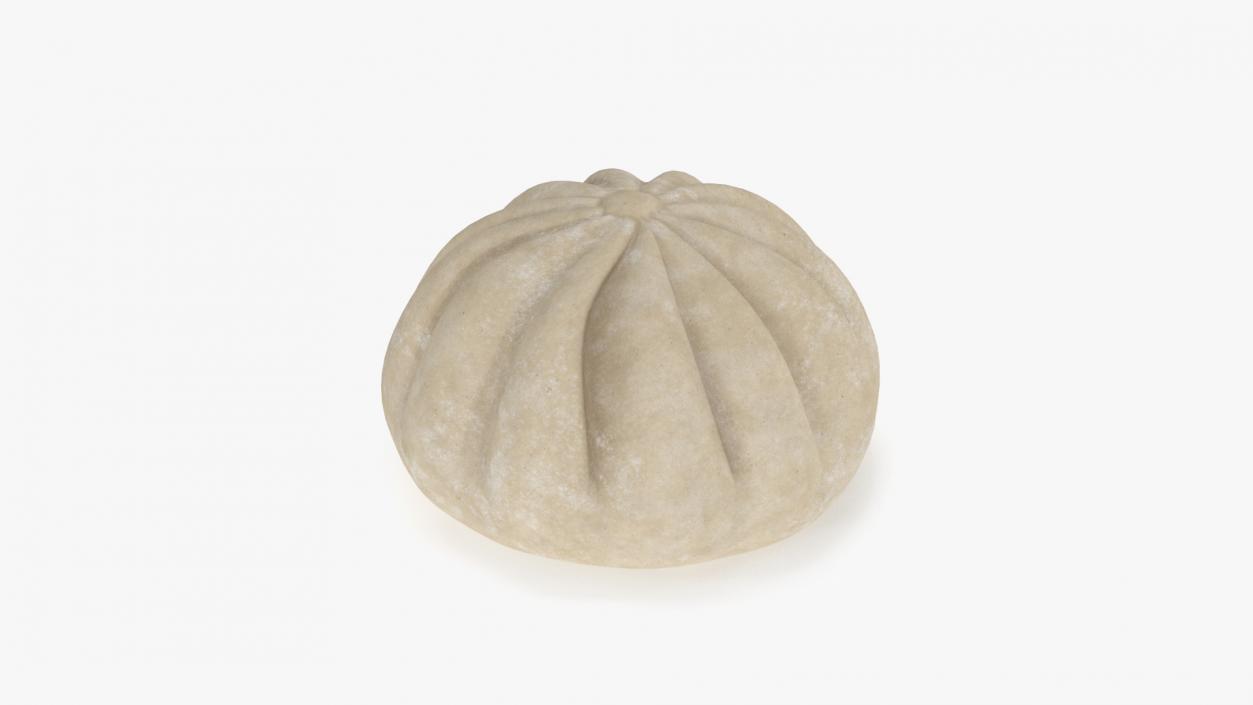 3D Asian Dumpling Raw for 3D Print 2 model